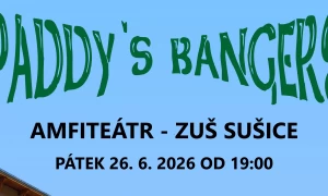 Paddy's Bangers – Amfiteátr ZUŠ Sušice